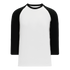 Athletic Knit 3/4 Sleeve Crew Neck Baseball Shirt (BA1846)